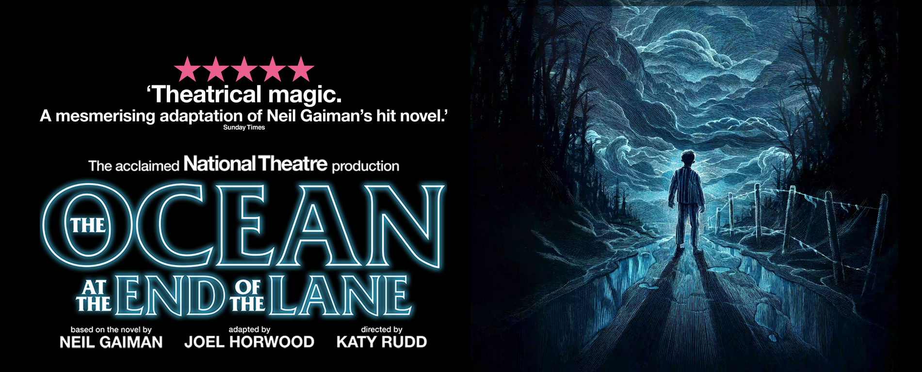 Neil Gaiman adapté au Théâtre National de Londres